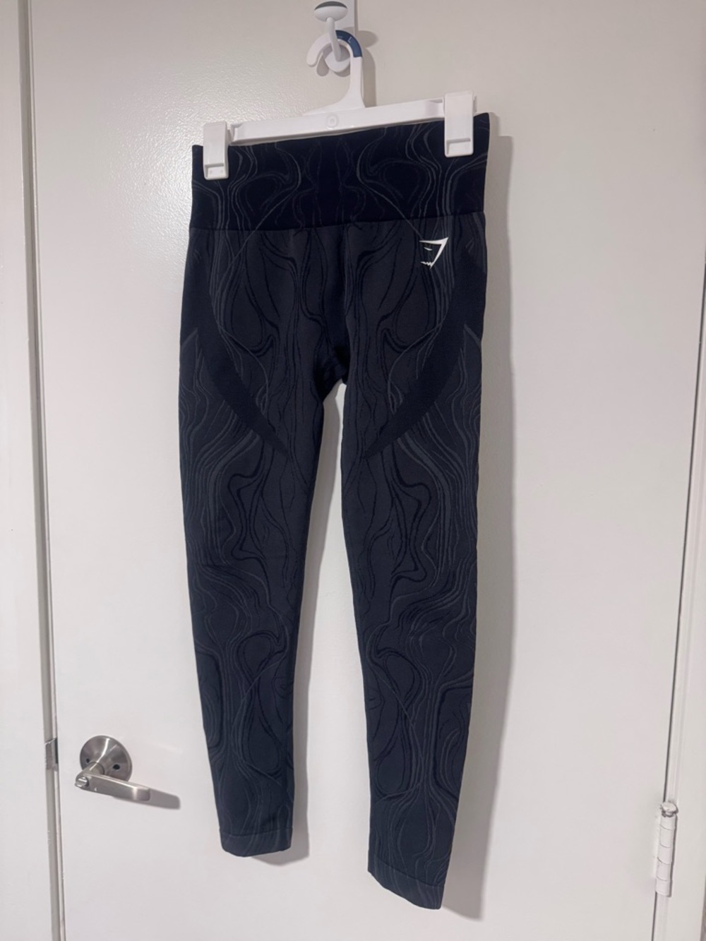 Gymshark Women’s Black Marbled Vibe Leggings